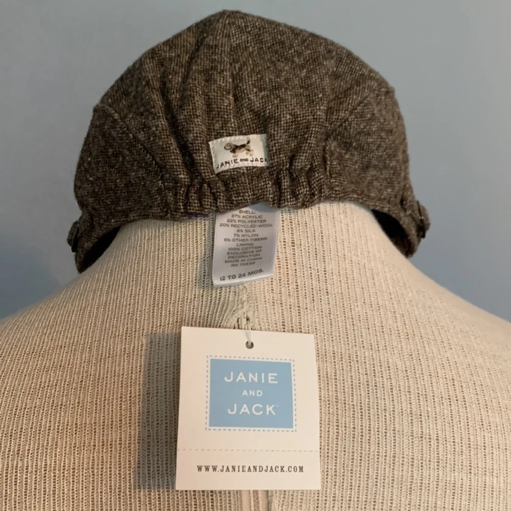 Janie and Jack 12-24 month newsboy hat